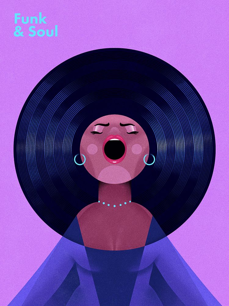 Funk a Soul art print by Mark Harrison for $57.95 CAD