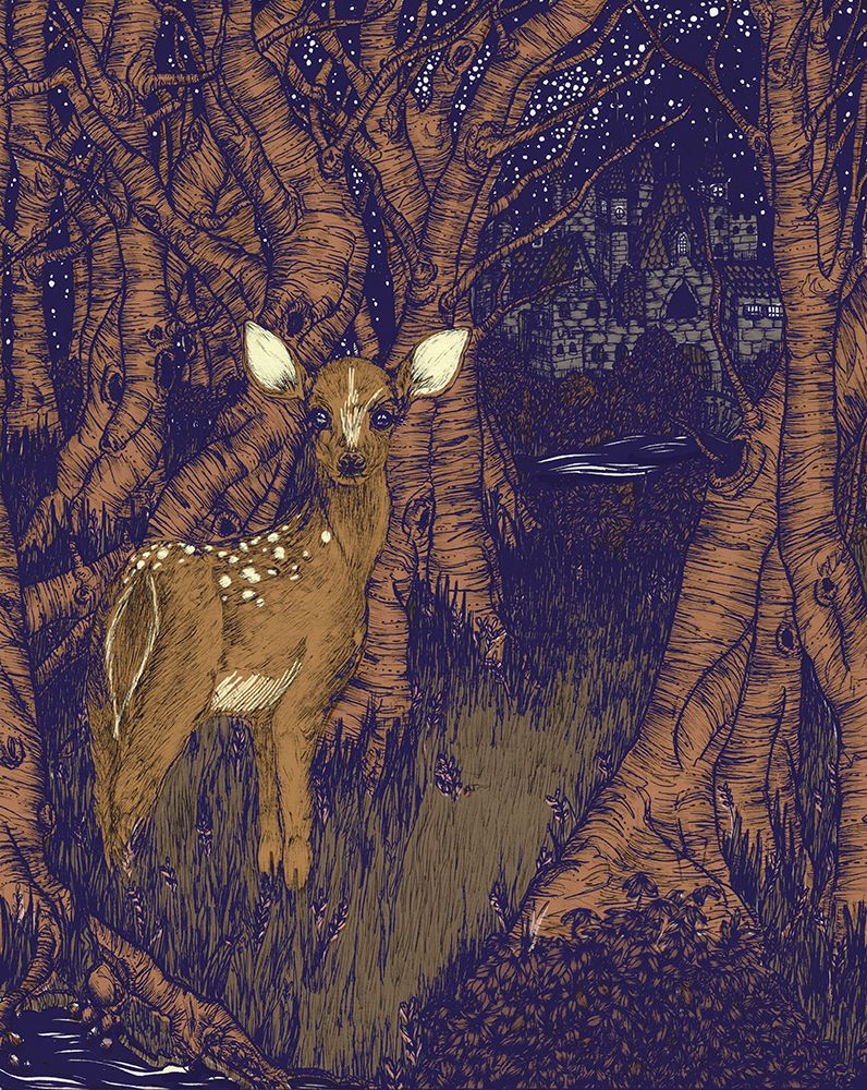 I Have Far To Run Colour Large art print by EC Mazur for $57.95 CAD