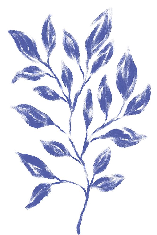 Blue Twig1 art print by Martina for $57.95 CAD