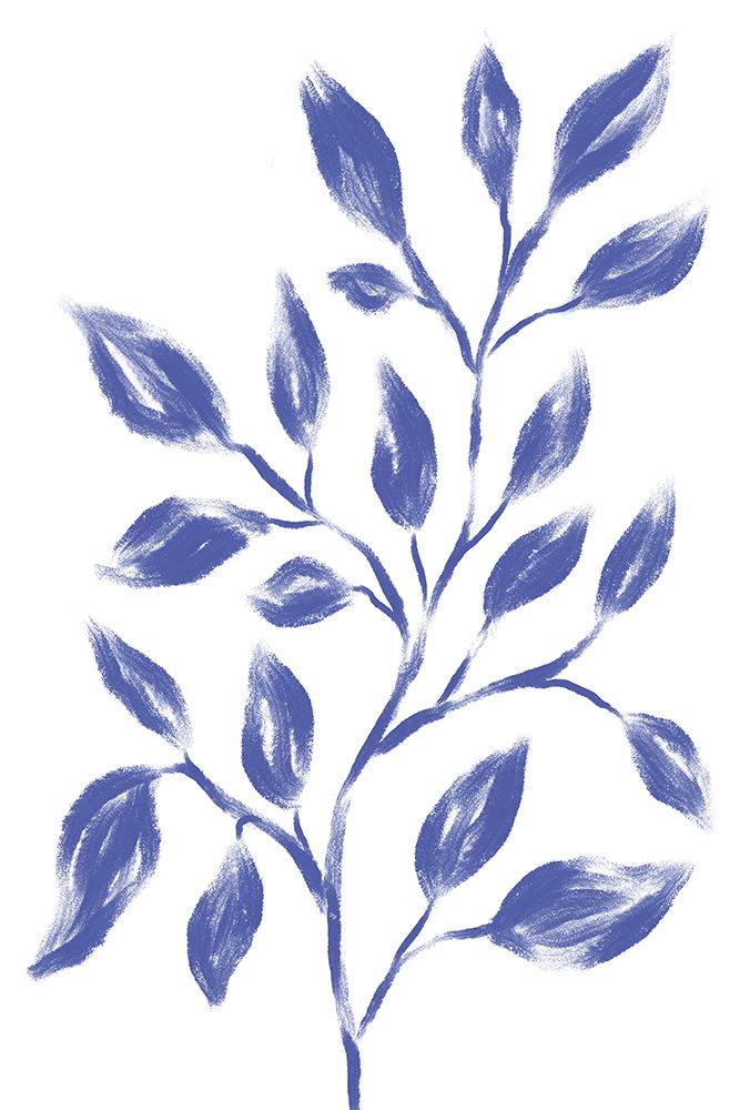 Blue Twig2 art print by Martina for $57.95 CAD
