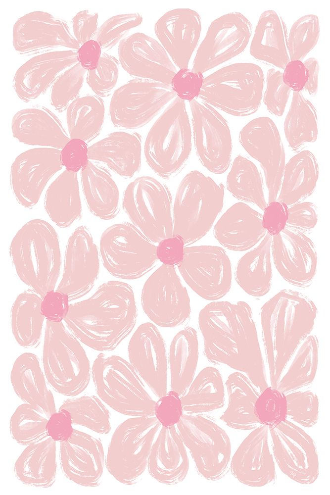 Pink Blooms art print by Martina for $57.95 CAD
