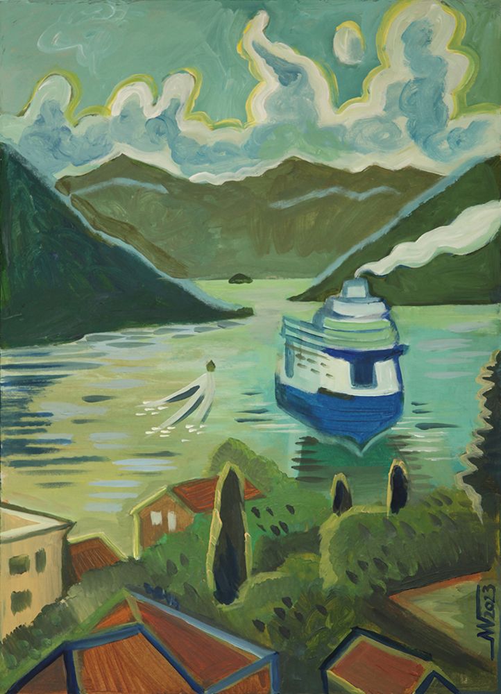 View from the window art print by Marina Gorkaeva for $57.95 CAD