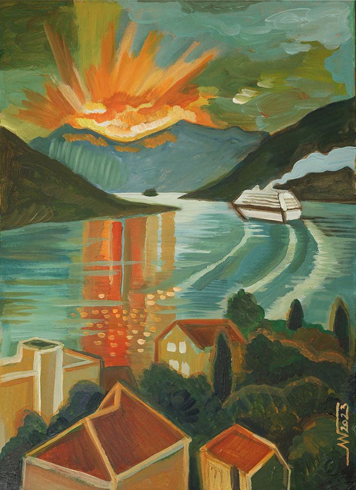 View from the window art print by Marina Gorkaeva for $57.95 CAD