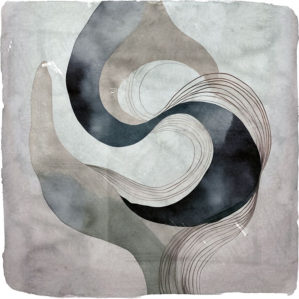 Abstract Green On Neutral Background 1 art print by cartissi for $57.95 CAD
