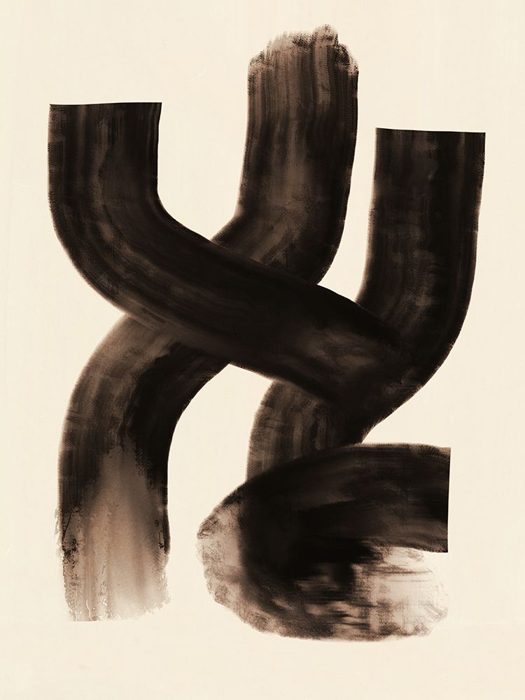 Minimal bold brush 03 art print by Little Dean for $57.95 CAD