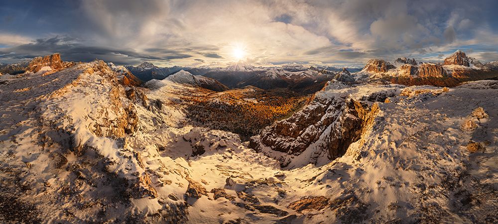 First Mountain Snow art print by Martin Strouhal for $57.95 CAD