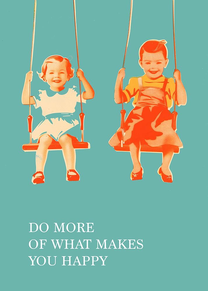 Two Little Girls On Swings art print by Andreas Magnusson for $57.95 CAD