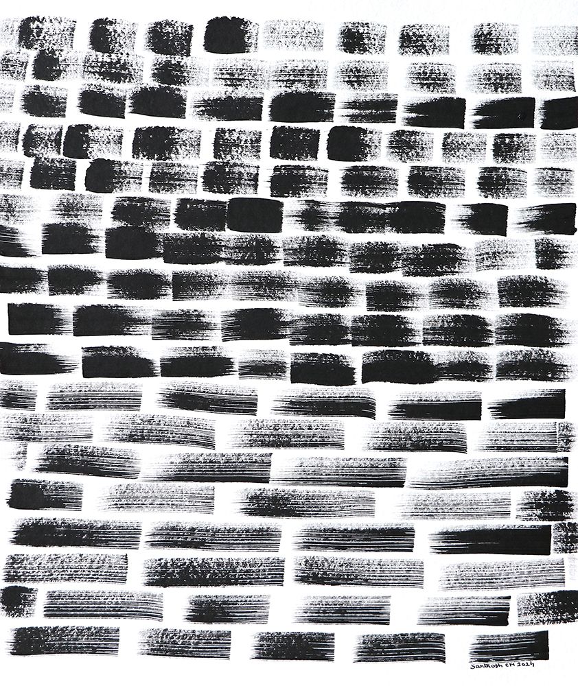 Pattern 14 art print by Santhosh ch for $57.95 CAD
