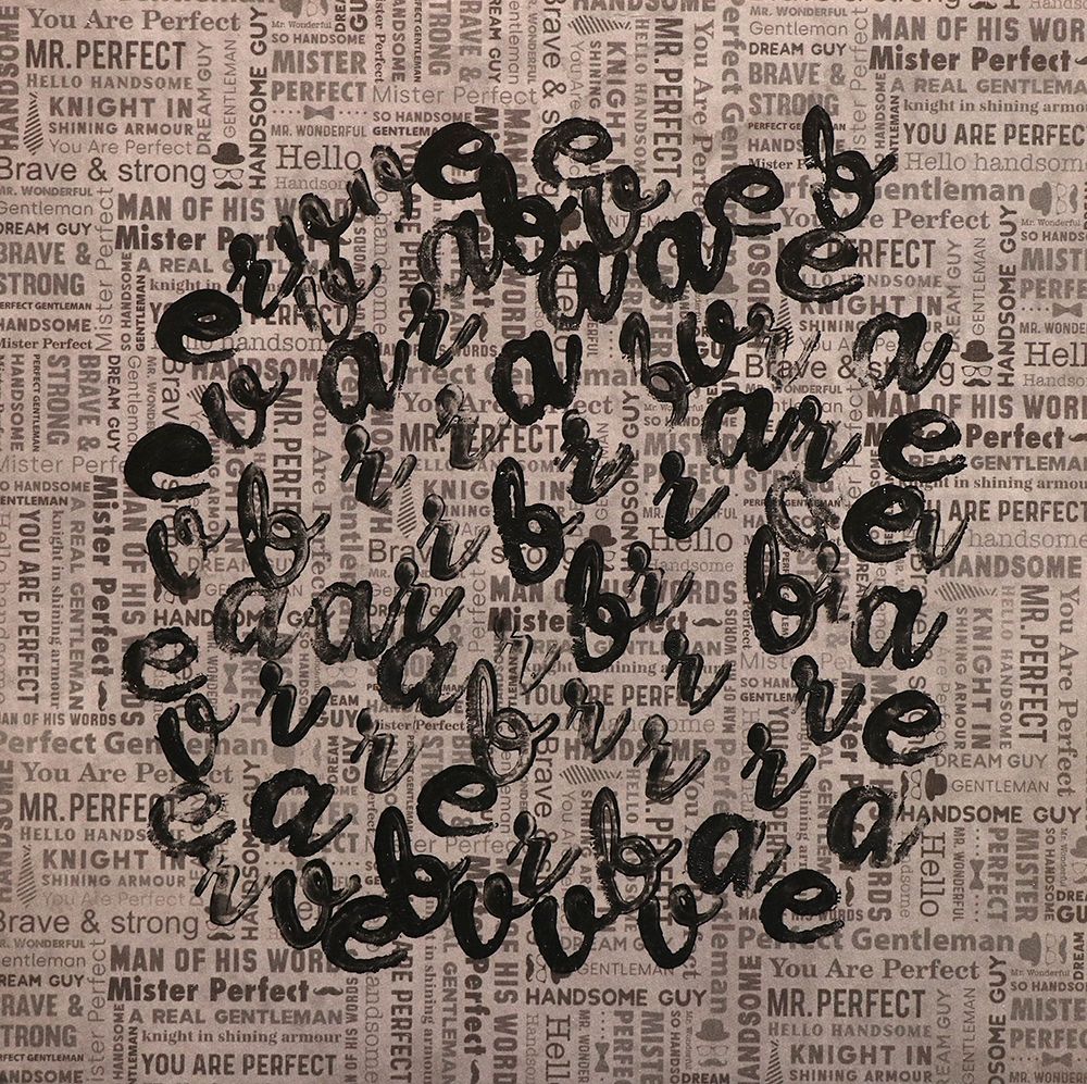 letter art 14 art print by Santhosh ch for $57.95 CAD