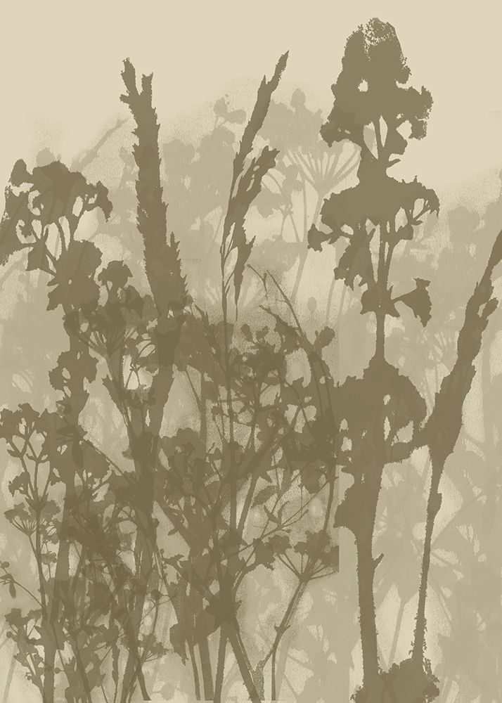 Misty Meadow. Abstract Botanical Art No.10 art print by Dina Dankers for $57.95 CAD