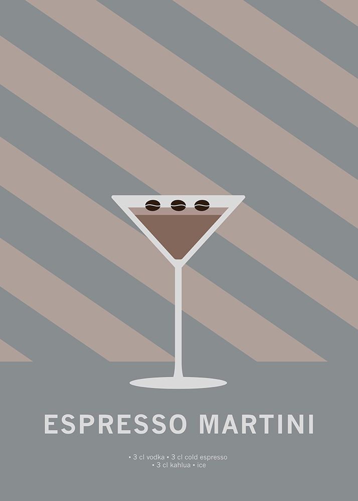 Drink Espresso Martini art print by Paperago for $57.95 CAD