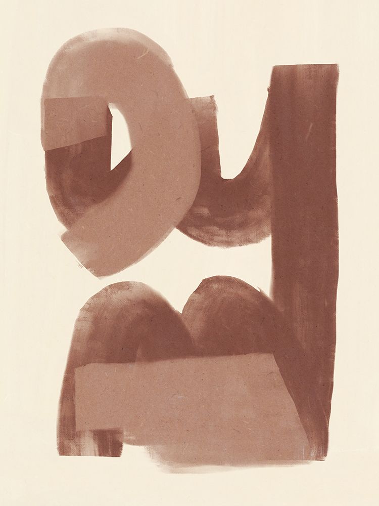 Rustic abstract 13 art print by Little Dean for $57.95 CAD