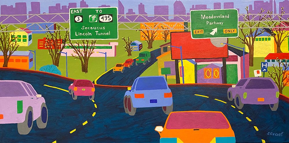 Secaucus art print by Sue Graef for $57.95 CAD
