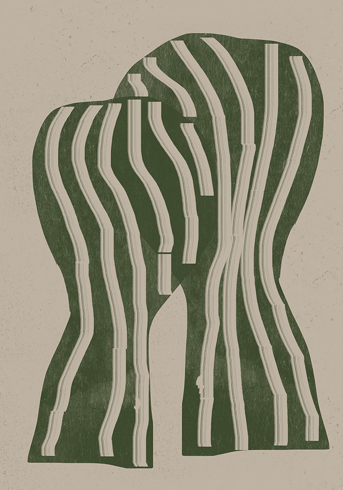 Abstract Kiss art print by The Miuus Studio for $57.95 CAD