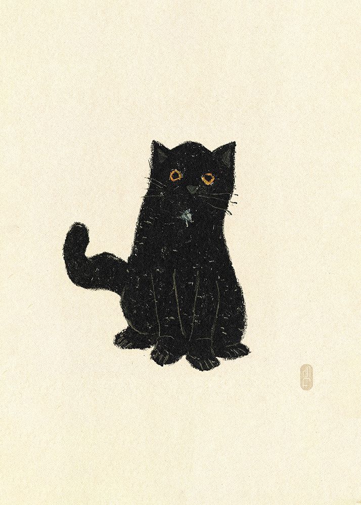 Humphrey the Cat art print by Dianne Nicole Fernando for $57.95 CAD