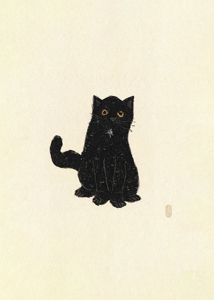 Humphrey the Cat art print by Dianne Nicole Fernando for $57.95 CAD