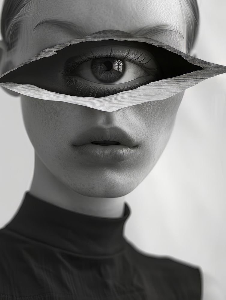 Surreal Portrait 5 August 2024 art print by Bilge Paksoylu for $57.95 CAD