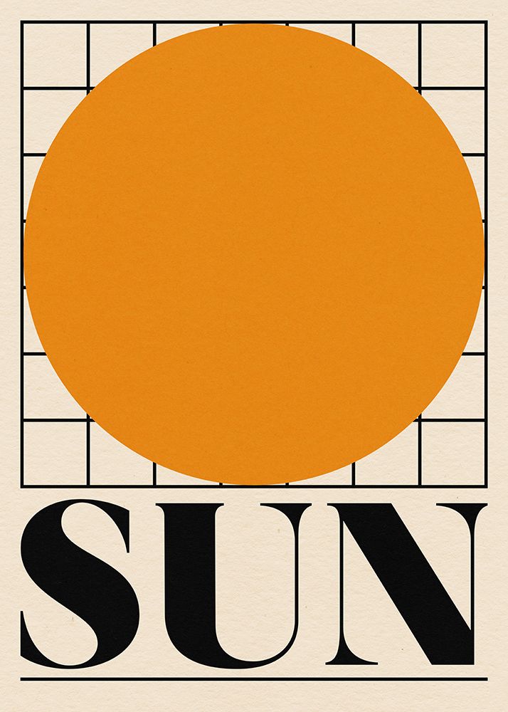 Sun art print by Rosi Feist for $57.95 CAD