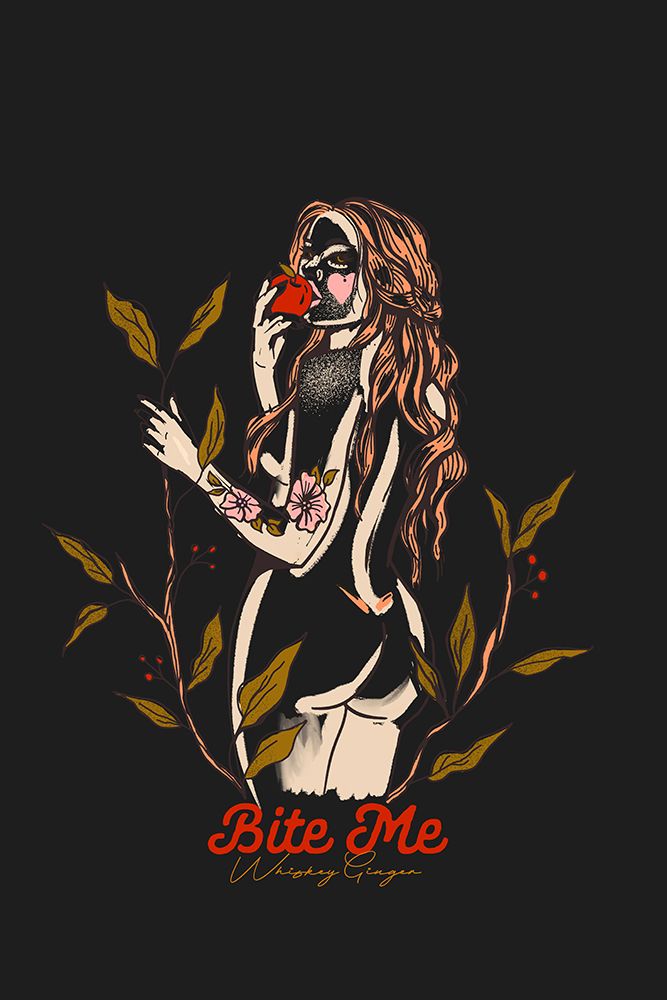 Bite Me Fix.png art print by The Whiskey Ginger for $57.95 CAD