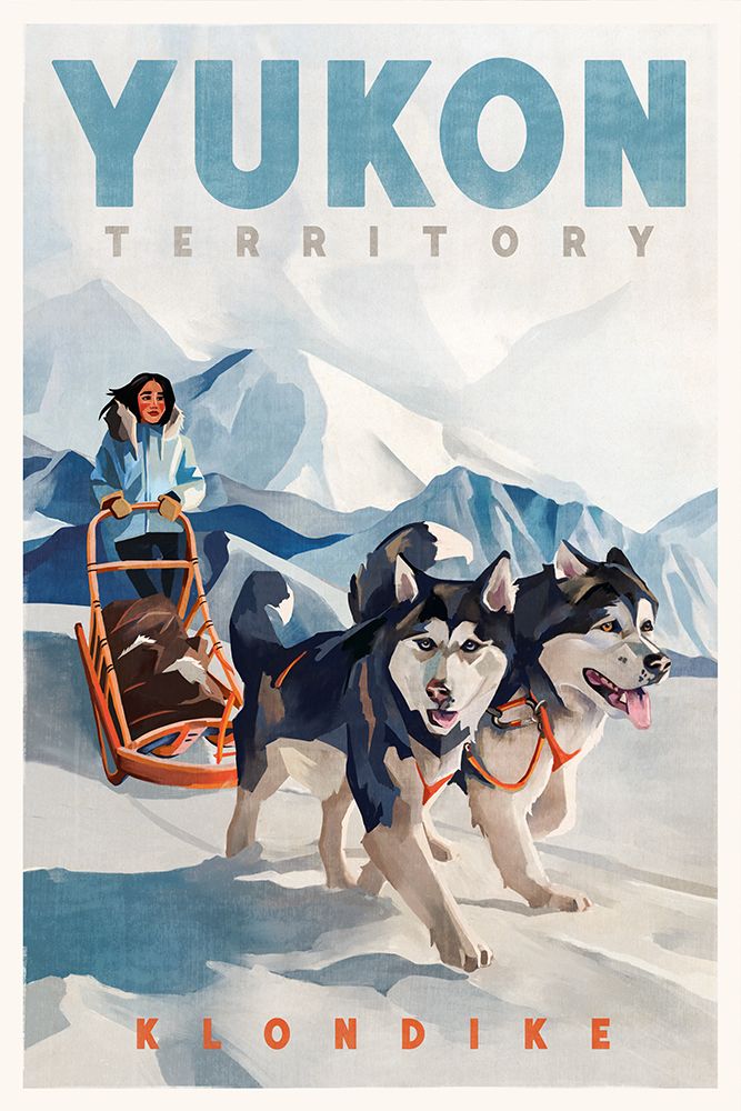 Yukon Poster 24x36 art print by The Whiskey Ginger for $57.95 CAD