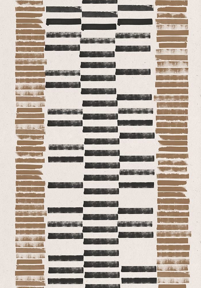 LINO CUT PATTERN NO.2 art print by The Miuus Studio for $57.95 CAD