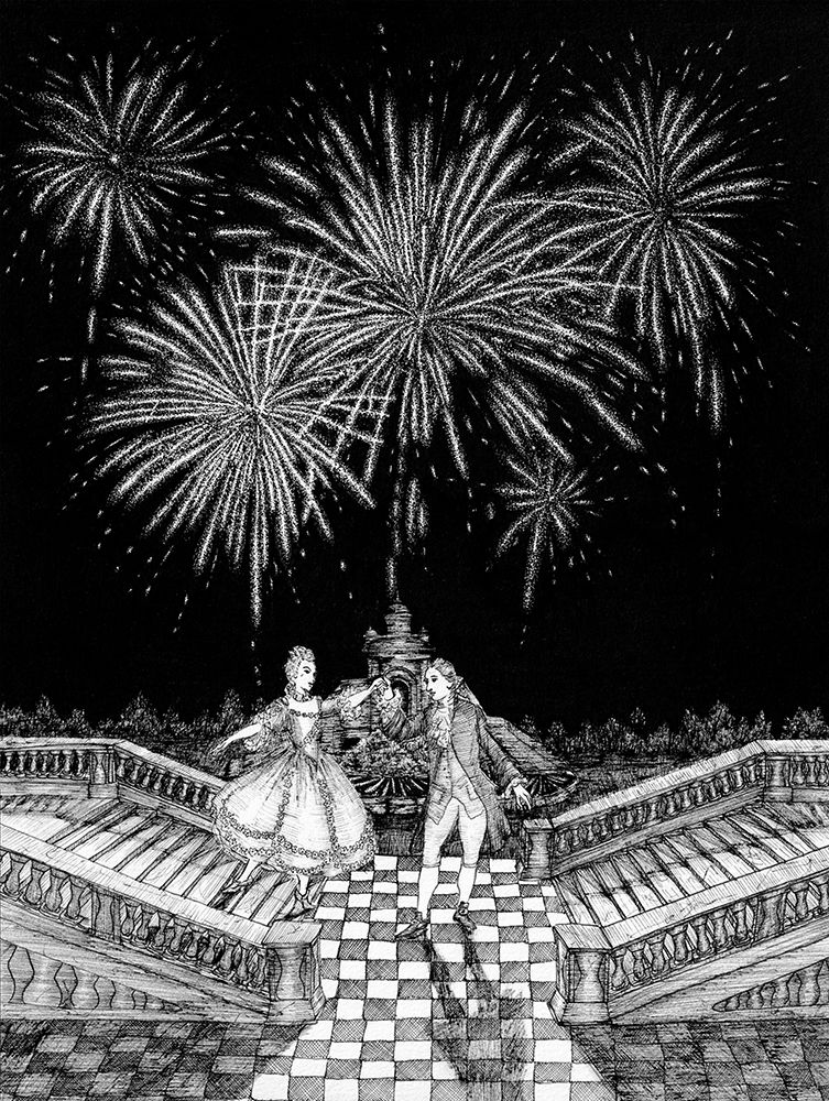 A Dance In the Garden Large art print by E.C. Mazur for $57.95 CAD