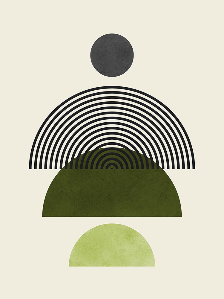 Lines and circles 4 art print by Vitor Costa for $57.95 CAD