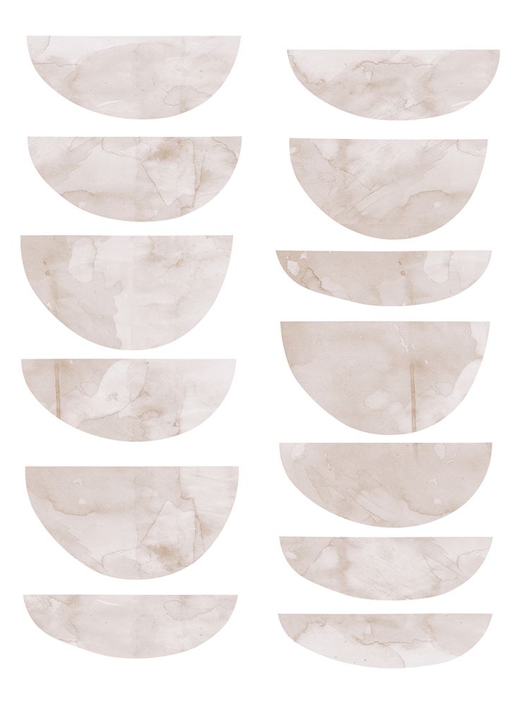 Watercolor circles 2 art print by Vitor Costa for $57.95 CAD