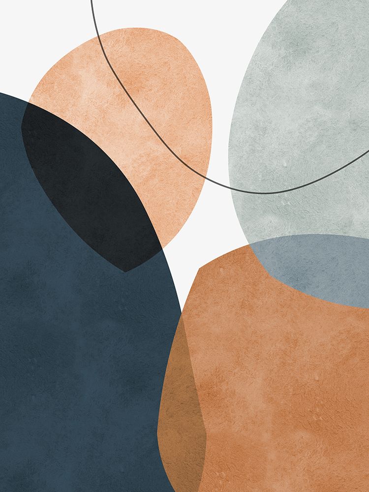 Abstract shapes 6 art print by Vitor Costa for $57.95 CAD