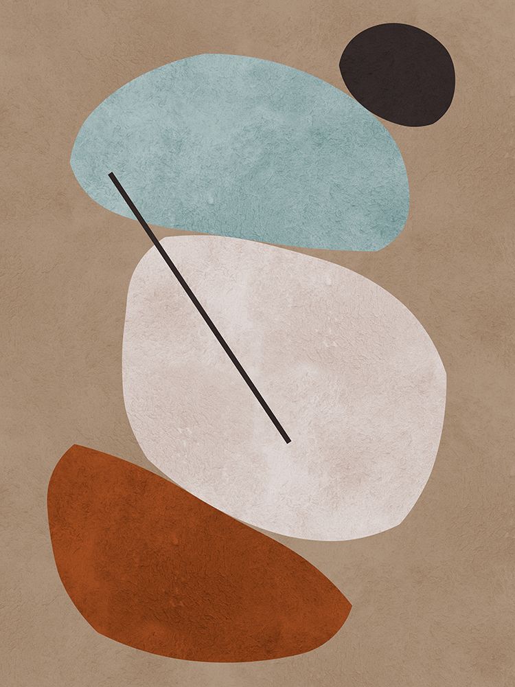 Abstract shapes 5 art print by Vitor Costa for $57.95 CAD