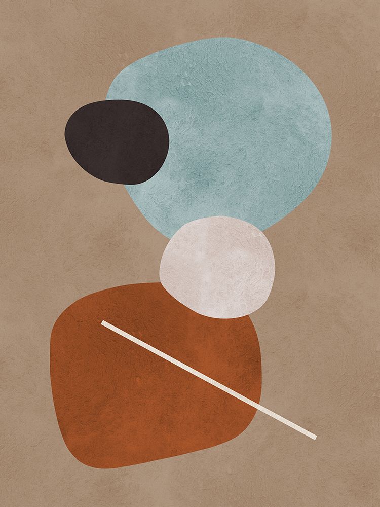Abstract shapes 2 art print by Vitor Costa for $57.95 CAD