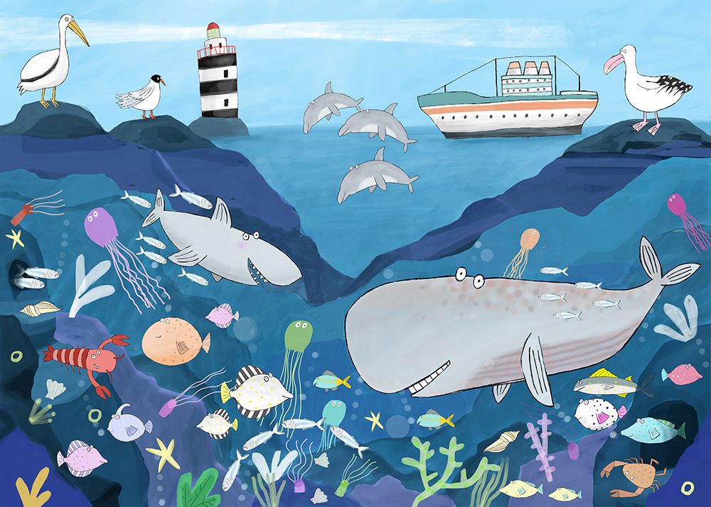 Sea World art print by Carla Daly for $57.95 CAD