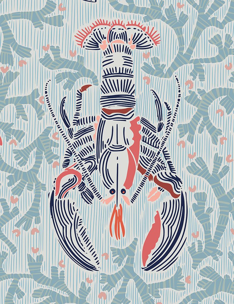 Crustacean Core mint art print by Annick for $57.95 CAD