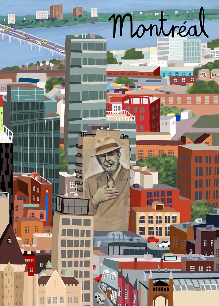Montreal art print by Carla Daly for $57.95 CAD
