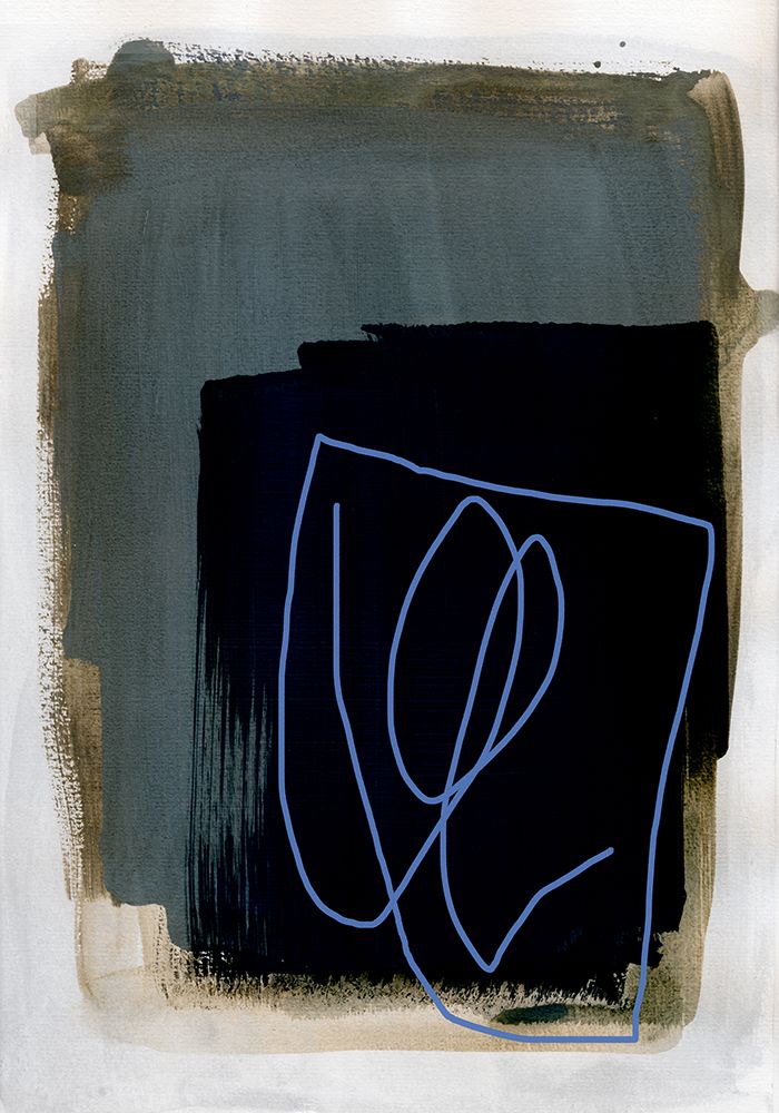 Abstract Brush Strokes 162 art print by Mareike Bohmer for $57.95 CAD