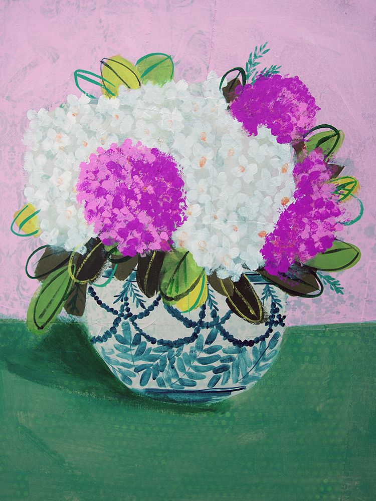 Brunch Flowers II art print by Shelley Hampe for $57.95 CAD