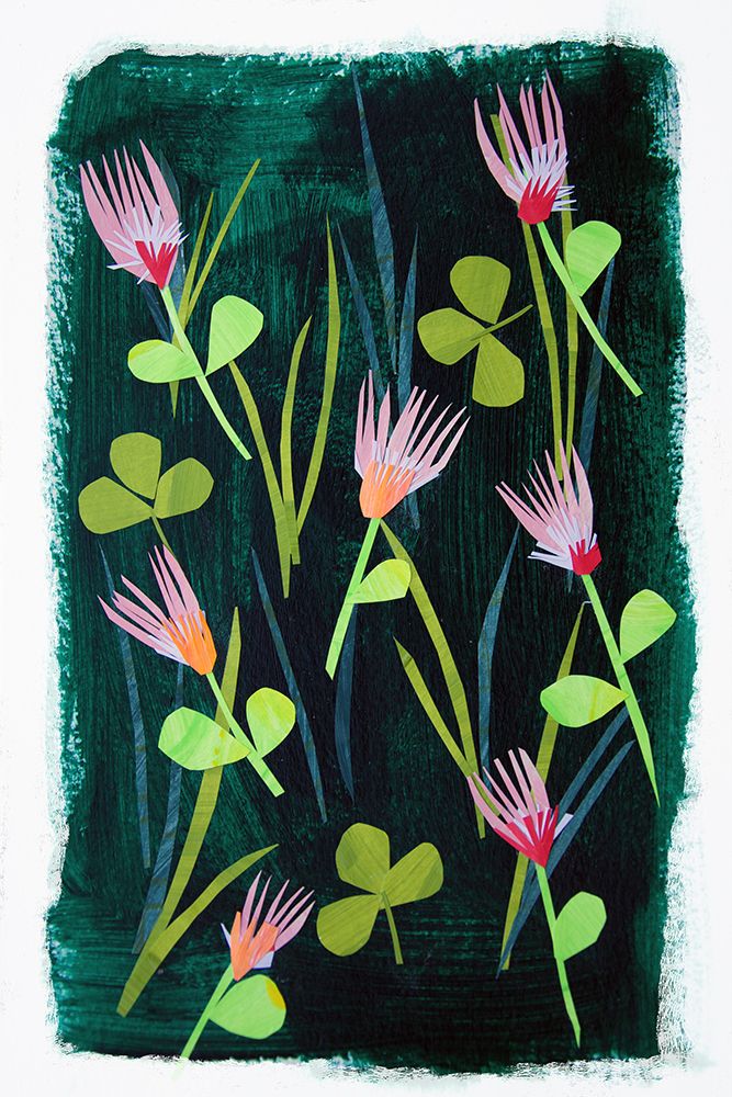 Cut Wild Flowers I art print by Shelley Hampe for $57.95 CAD