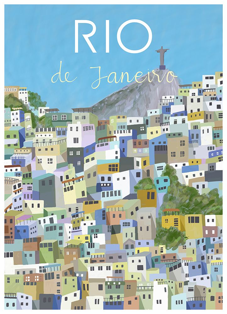 Dal 203 a Rio De Janeiro 25x35 art print by Carla Daly for $57.95 CAD