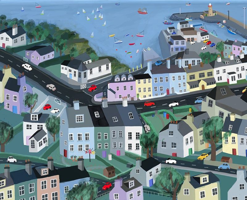 Beautiful Dunmore East art print by Carla Daly for $57.95 CAD
