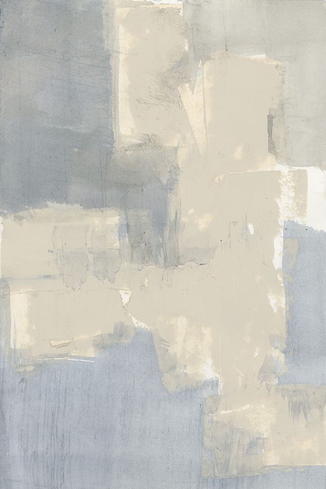 Abstract Neutral Grey and Beige Shapes 1 art print by cartissi for $57.95 CAD