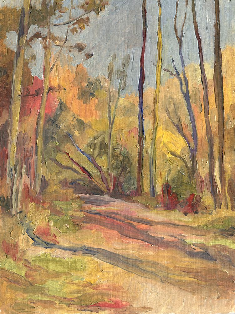Autumn Walk Oilpainting art print by Catalina Somolinos for $57.95 CAD