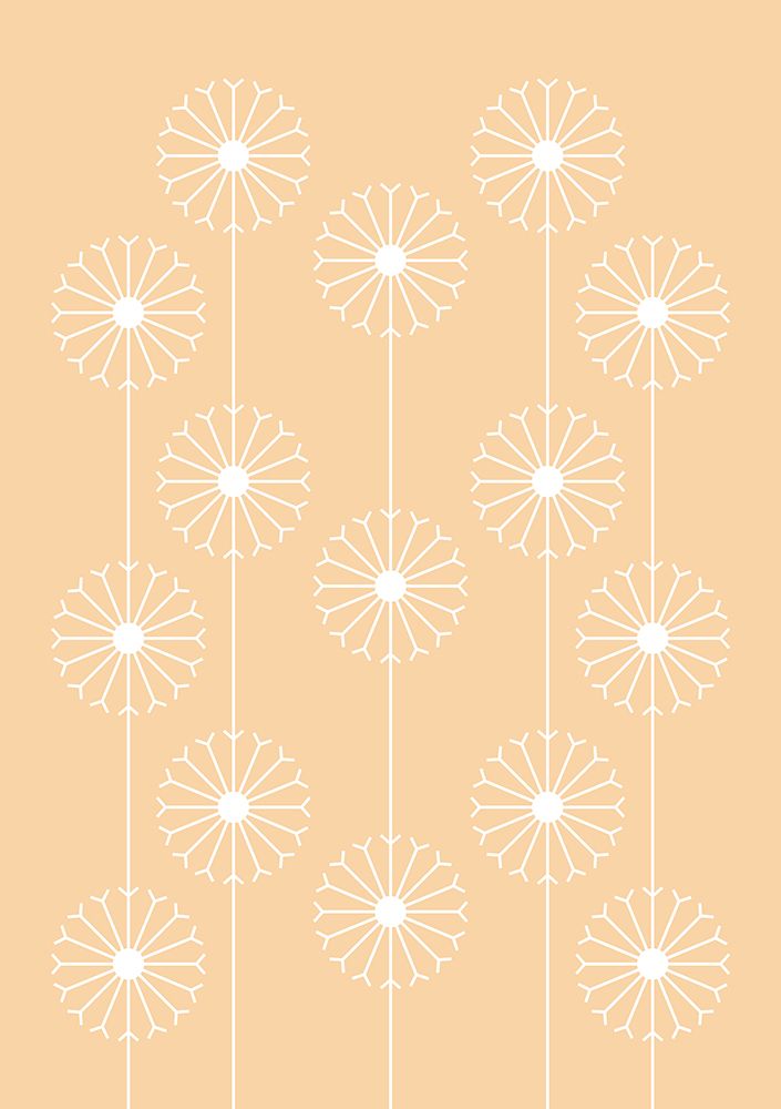 Dandelion Pattern #1 art print by kathrinmay for $57.95 CAD