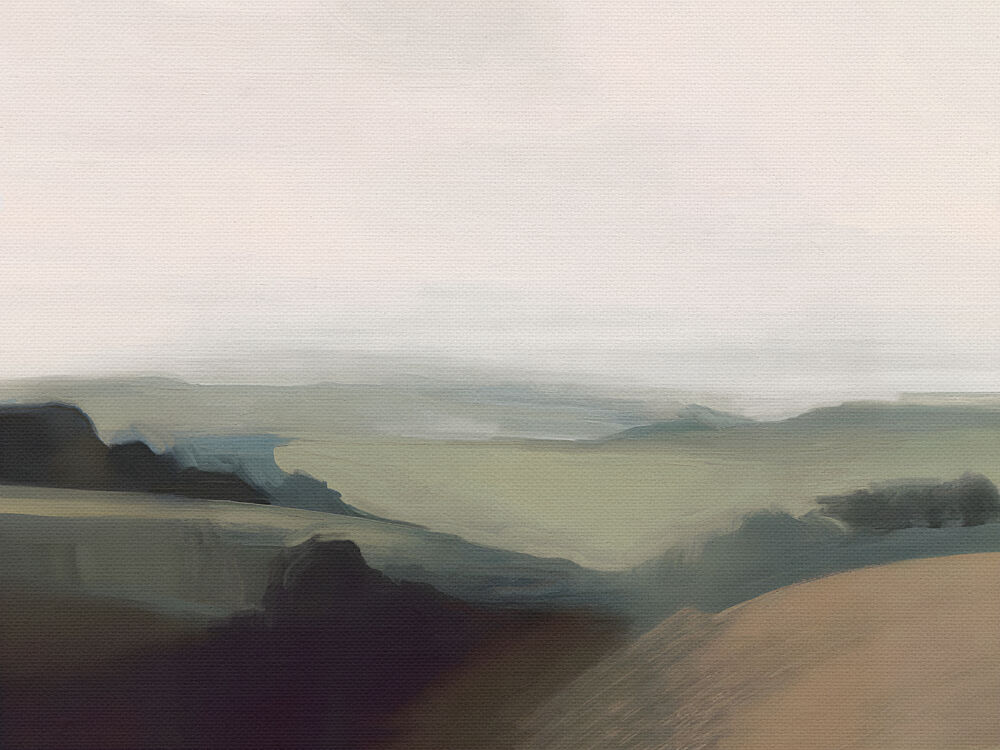 Abstract Landscape 02 art print by The Printable Studio for $57.95 CAD