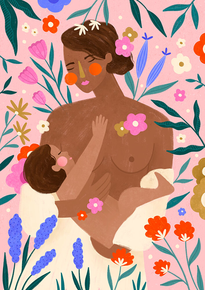 Tender Mother Baby Love art print by Bea Muller for $57.95 CAD