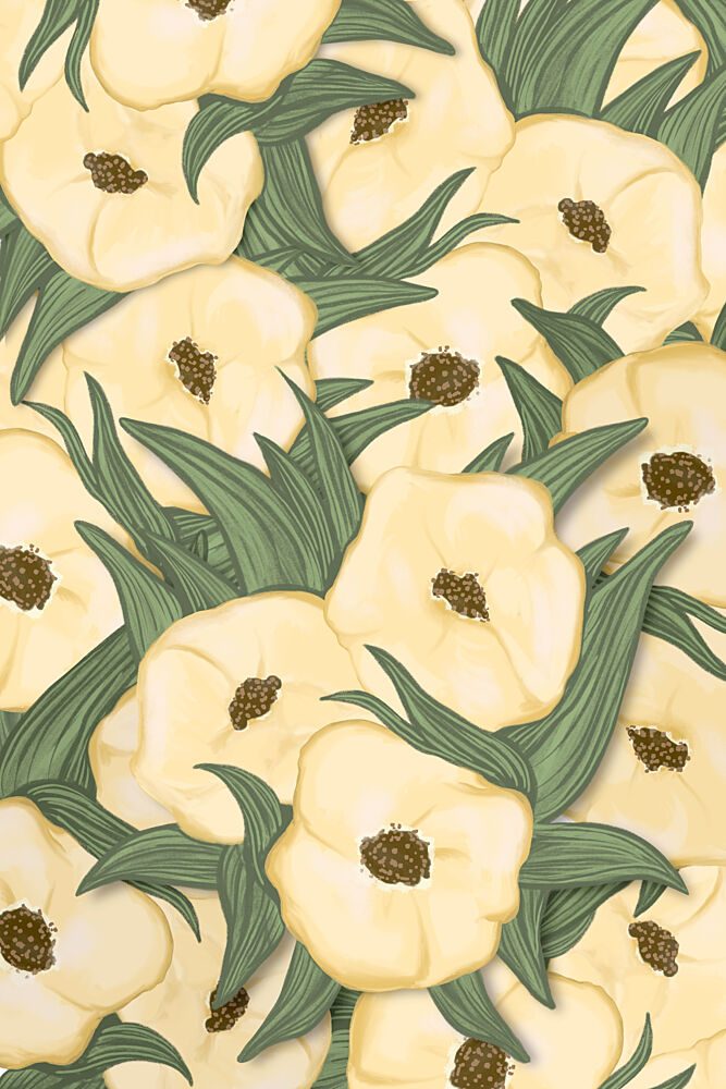 Soft Yellow Blooms art print by EMELIEmaria for $57.95 CAD