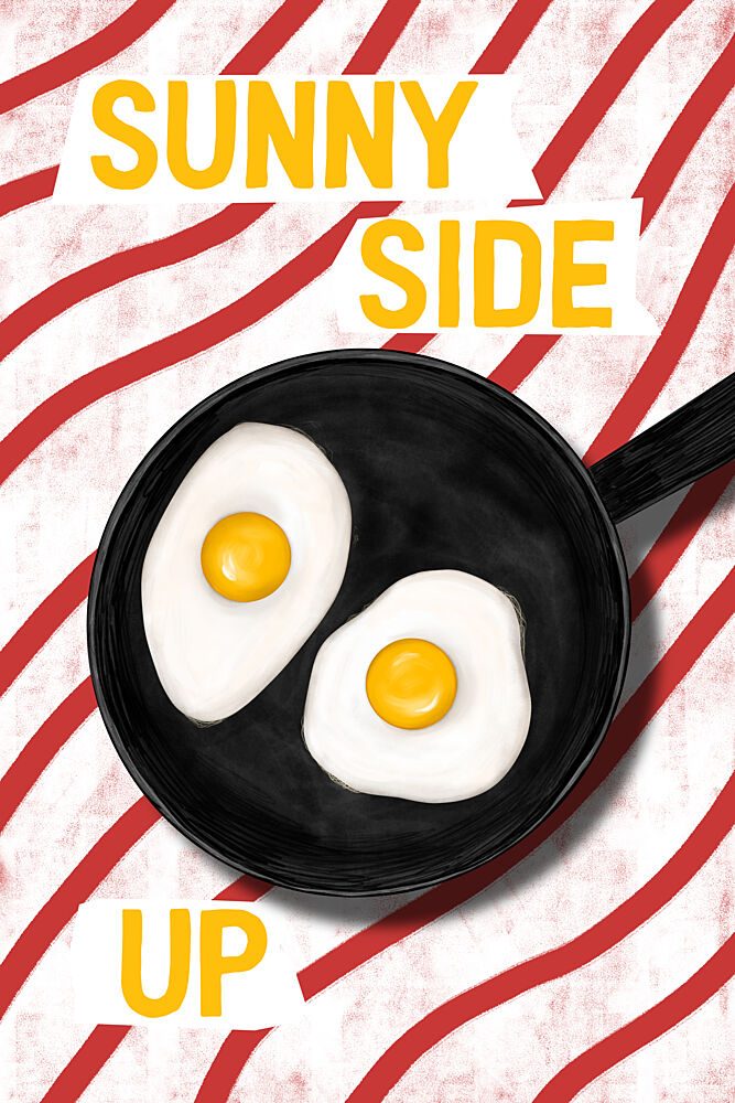 Sunny Side up Breakfast art print by EMELIEmaria for $57.95 CAD