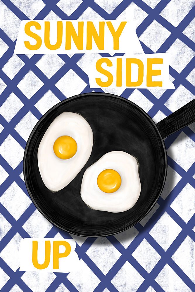 Sunny Side up Eggs art print by EMELIEmaria for $57.95 CAD