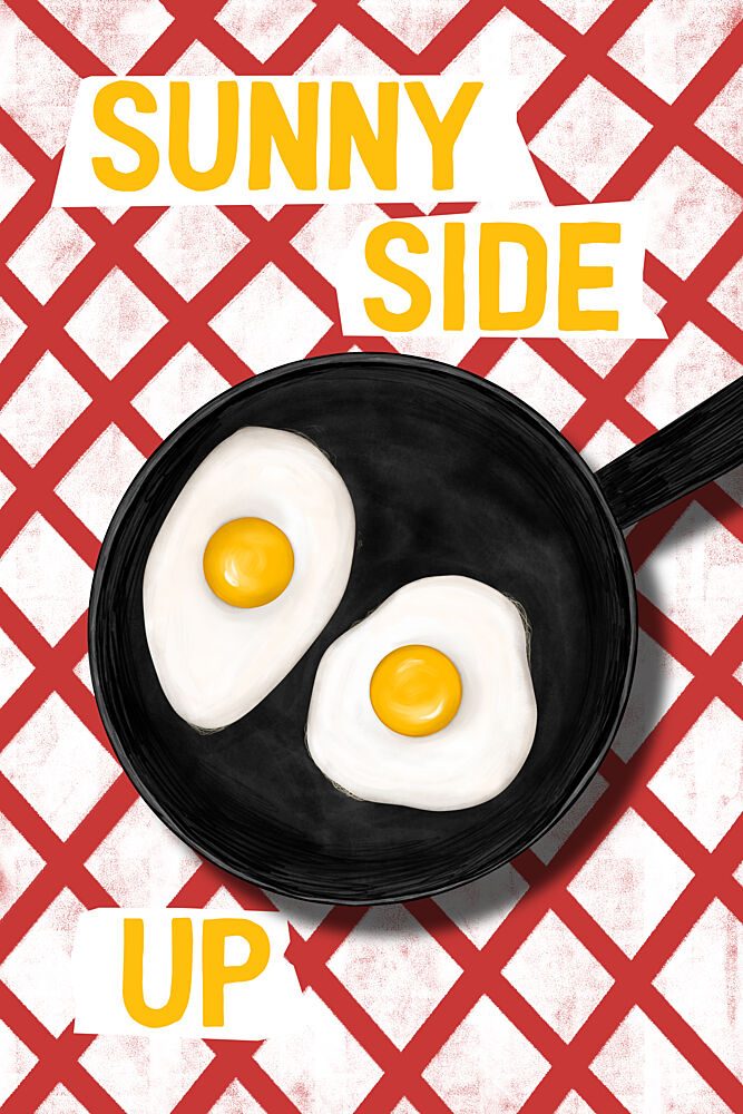 Sunny Side up Breakfast art print by EMELIEmaria for $57.95 CAD