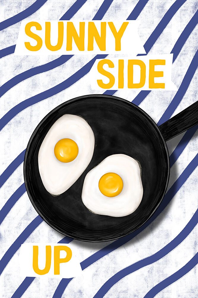 Sunny Side up Eggs art print by EMELIEmaria for $57.95 CAD
