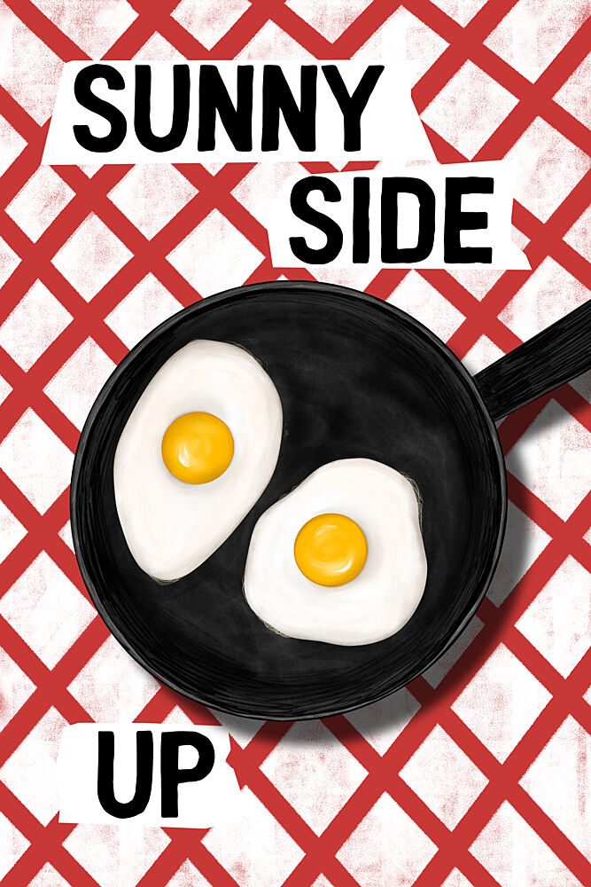 Sunny Side up Eggs art print by EMELIEmaria for $57.95 CAD